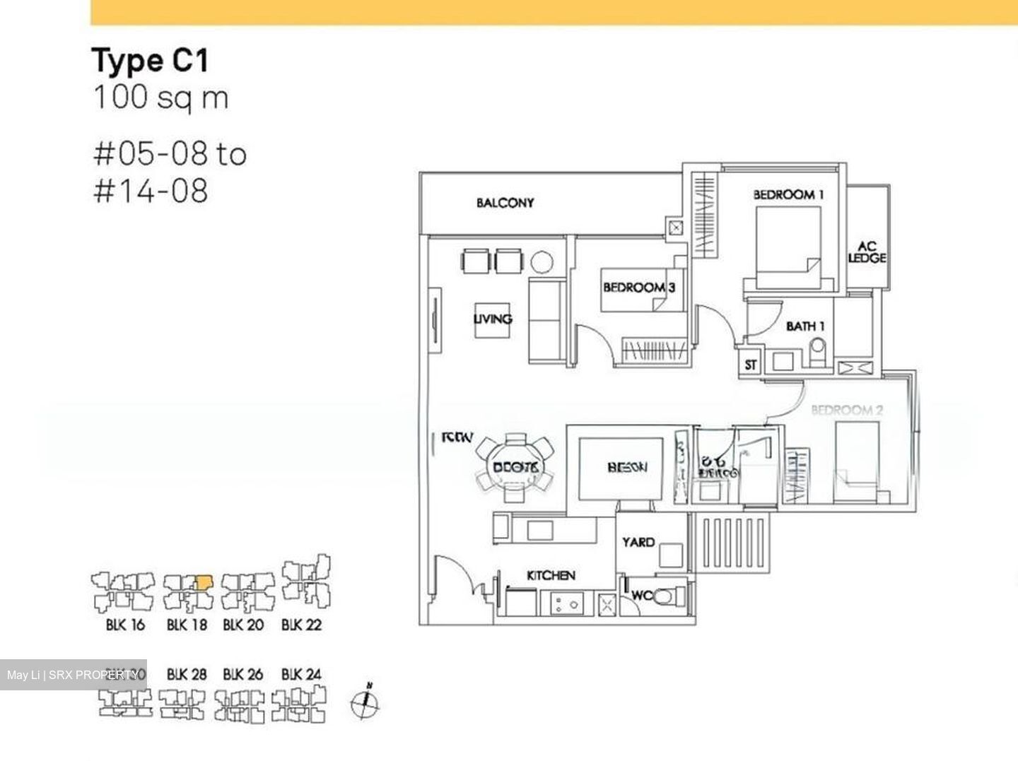 Bedok Residences (D16), Apartment #512844301